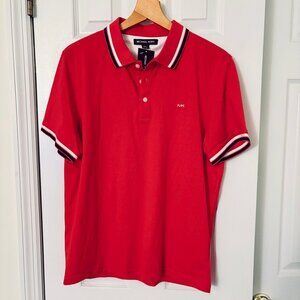 Michael Kors Red Polo Shirt NWT Young Men’s Size M